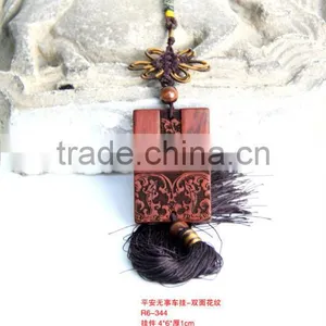 Wood Carving Car Hanging thumbnail-1