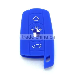 Best Selling Super Quality Silicone Remote Car Key Cover for Car Key With Many Colors thumbnail-3