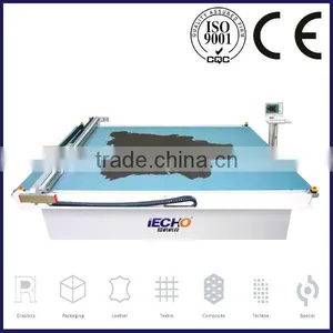 HANGZHOU IECHO No Laser and Burning Edge Sofa Car Chair Leather PU Cutting Machine by Knife thumbnail-1