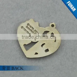 China Supplier Metal Label For Bags, Brand Logo Custom Metal Label thumbnail-5