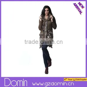 2013 Autumn/Winter Ladies Long-sleeved Cardigan Sweater Coat thumbnail-1