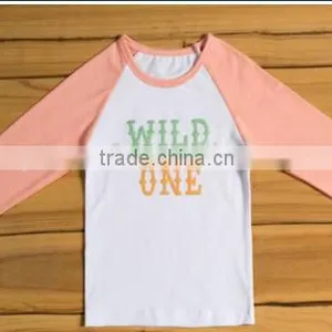 100% Cotton New Born Baby Top Soft and Comfortable Printing T-shirt thumbnail-4