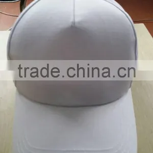 Bulk Wholesale White Blank Cap ,hats Made in China With Brass Buckle Closure thumbnail-1