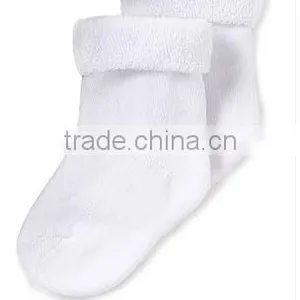 Fashion and Suitable Baby Socks of 89% Cotton Composition and 11% Nylon thumbnail-1