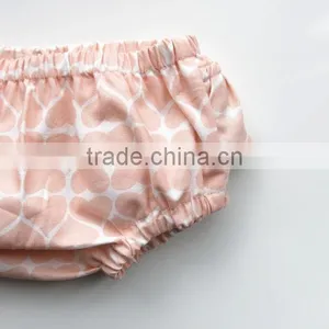Pastel Baby Girls Ruffle Bloomers Baby Bloomer Print Heart Fluffy Baby Bloomer Wholesale thumbnail-2