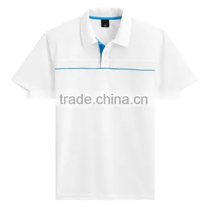 Bulk New Design Fashion 100% Polyester Dry Fit Custom Mens Polo Shirt thumbnail-2