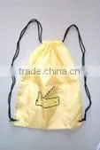 Logo Printed Promotional Drawstring Bag thumbnail-1
