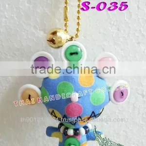 Monster Keychain Keyring String Accessories Bag Gifts thumbnail-1