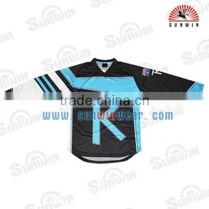 Bmx Jersey Long Sleeve Custom Sublimated Motorcycle Jersey thumbnail-1
