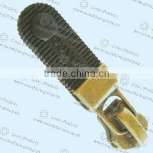 Cheap 5# Bronze Leather Zipper Slider thumbnail-1