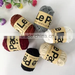 Colorful Cheap Wool Acrylic Hand Knitting Yarn for Gloves thumbnail-5