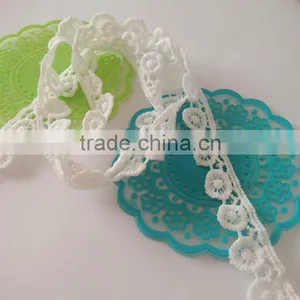 Hot Sale Cheap Guipure Lace Trim Embroidered Decorative Trim Laces thumbnail-3