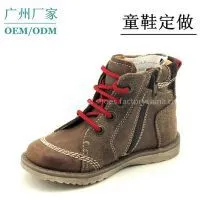 2014 Cool New Design Warm Winter Kids Boots For Boys Guangzhou Brand Factory thumbnail-3