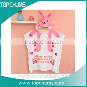 Baby Cartoon Baby Bathrobe Animal Baby Towel With Hood thumbnail-1