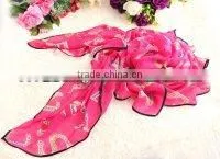 PRINTED POLYESTER SCARF thumbnail-4