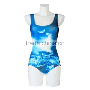 2017 3D Printed Womens Swimwear Tankini for Sale thumbnail-3