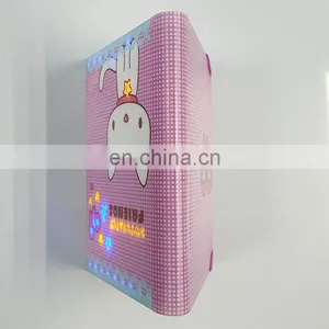 2017 Custom LED Lighting Up Diary/Notebook With Fiber Optic thumbnail-6