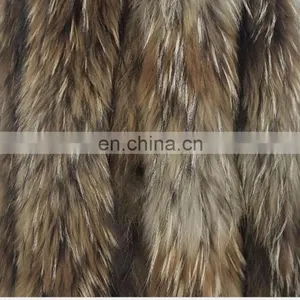 Natural Raccoon Fur Strips thumbnail-1