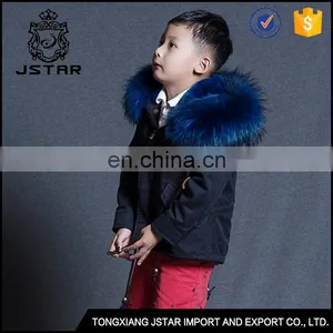 Fur Hood Down Parka Jacket,winter Coat Fur Hood for Child thumbnail-5