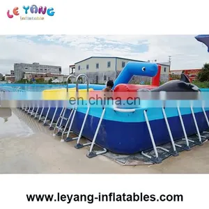 Rectangular Frame Swimming Pool, Bracket Swimming Pool, Above Ground Pool thumbnail-1