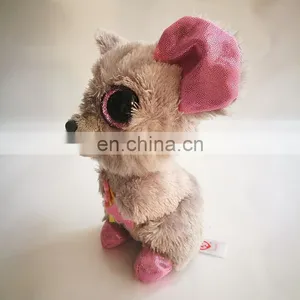 TY Branded Furry Big Eyed Plush Mouse China Factory Plush Toys thumbnail-4