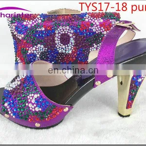 Italian Shoes and Bag Set TYS17-18 thumbnail-4