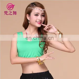 Sexy Dance Tops Belly Dance Tops Practice Dance Top New Belly Dance Tops S-3069# thumbnail-2