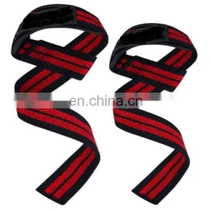 Power Lifting Wrist Straps/Weight Lifting Bar Straps Wrist Support Wraps thumbnail-1