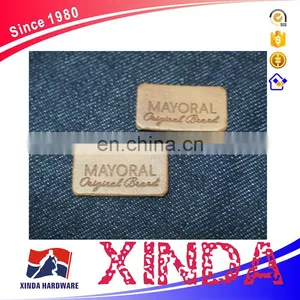 Small Garment Patches With Embossed Design, Garment Labels thumbnail-1