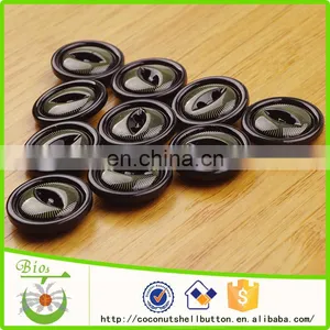 2 Holes Fish Eye Custom Made Natural Tagua Corozo Lady Suit Buttons thumbnail-5