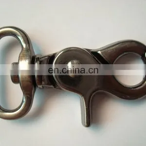 Wholesale Custom Swivel Eye Loop Hook Trigger Dog Collar Snap Hook thumbnail-2