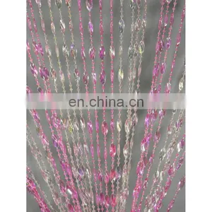 Pendent Swirl Acrylic Beaded Curtains thumbnail-1