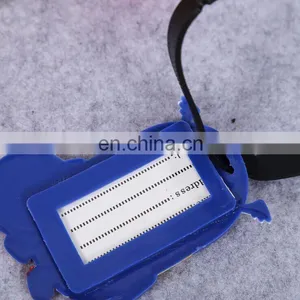 Custom 2d Superman Soft Silicone Luggage Tag/ Rubber Bag Tag/ Pvc Luggage Tag thumbnail-3