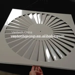 HVAC Aluminum Swirl Ceiling Air Diffuser thumbnail-1
