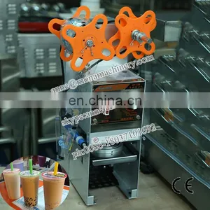 High Quality Automatic Induction Plastic Heat Cup Sealing Machine thumbnail-4