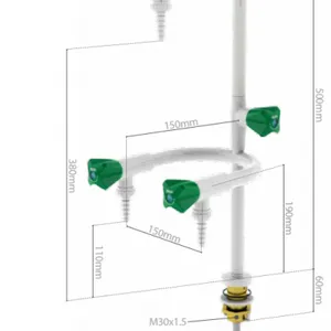 Three Valve Bench Mounted Fittings thumbnail-1