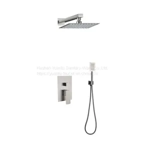 SUS304 Stainless Steel Concealed Bath Shower Mixer in Wall Shower Faucet thumbnail-1