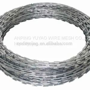 Cross Razor Type Razor Barbed Wire Coil thumbnail-5