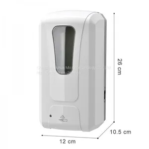 Wall Mounted Soap Dispensers Hand Free Sensor Portable Automatic Soap Gel Dispenser Foam Liquid With Drip Tray thumbnail-1