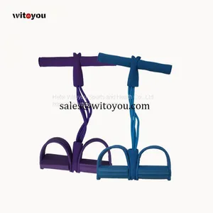 Rubber Pull Rope With Foam Handle Foot Pedal Exerciser Manufacturer thumbnail-4