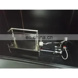 ASTM D635 UL94 Flammability Testing of Plastic Materials Horizontal Vertical Flame Chamber thumbnail-2