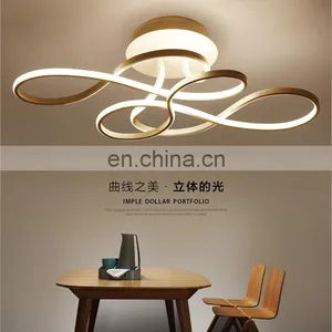 LED Ceiling Lamp Simple Modern Household Personality Living Room Bedroom Lamp Creative Dining Room Study Lamp thumbnail-5