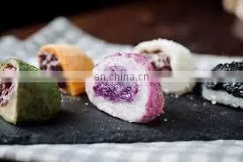 Large Capacity Mochi Filling Machine Mochi Ice Cream Ecrusting Machine Two Color Panda Cookies Machine for Sale thumbnail-4