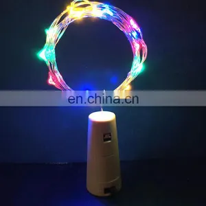 Wine Bottle Battery Operated Led String Lights for Decoration thumbnail-1