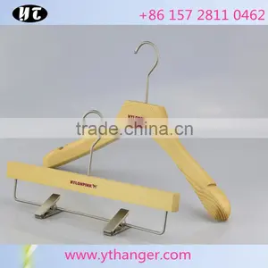 Matched Sets Wooden Hanger Custom Wooden Hanger With Long Hook thumbnail-5