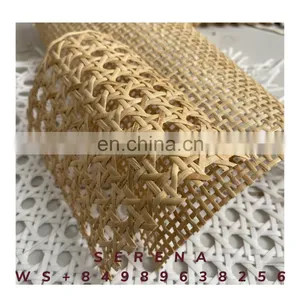 Open Mesh Cane Webbing Roll 100% Economic PE Mesh Rattan Cane Webbing Wholesale Manufacturer VIet Nam (Serena WS +84989638256) thumbnail-1