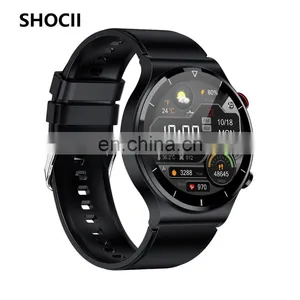 New Trending Products 2022 E88 Multi-Function Sport Watch Blood Oxygen Monitor IP68 Waterproof Wireless Charger Smartwatch thumbnail-1