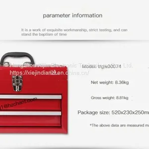 Socket Set Portable Ratchet Wrench Jack Auto Repair Tool Box thumbnail-1