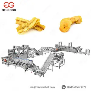 Easy Operation Banana Plantain Chips Production Line Automatic Banana Chips Making Machine Price thumbnail-2