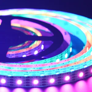 Dreamcolor Digital Rgb 60 Leds/m Led Light Strip Addressable Pixel Rgb LC8822 Flex Led Strip Light thumbnail-5